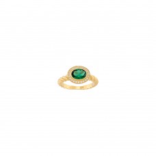 Δαχτυλίδι Σε Κίτρινο Χρυσό 14K Aloro (RI36 - ΖΧ2340)